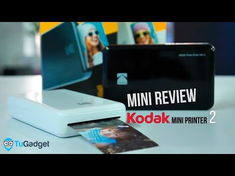 Kodak Mini 2- Impresora portatil- Mini Review - YouTube