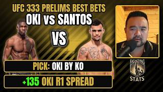 Information Oki vs Santos Best Bets: Oki Round 1 Spread +135 | UFC 333 Prelims Breakdown Guide
