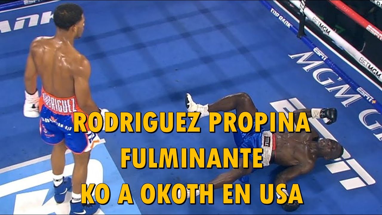 knockout Elvis Rodriguez vs Dennis Okoth.