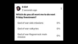Livestream poll