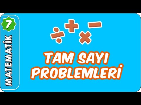 Tam Sayı Problemleri | 7. Sınıf Matematik #evokul Kampı