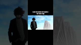 B: The Beginning Edit #anime #supernatural #action #suspense #mystery #thriller #sliceoflife #shorts