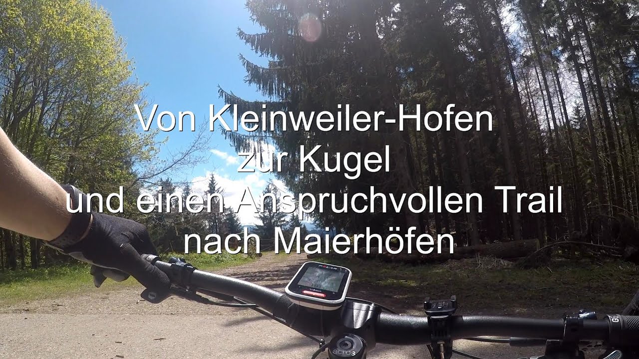 Von Kleinweiler-Hofen zur Kugel nach Maierhöfen