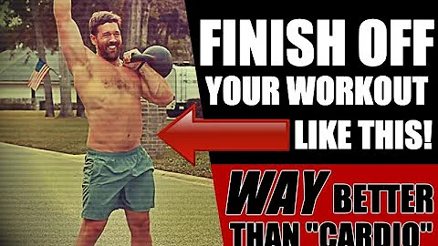 Total Body Kettlebell Finisher Routine [CRUSHES Core, Legs, Delts, & FAT!] | Chandler Marchman