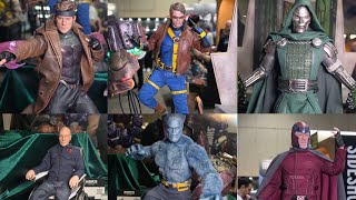 New SDCC Hot Toys Avengers Doomsday and More Reveals at Sideshow Booth on display sdcc 2026