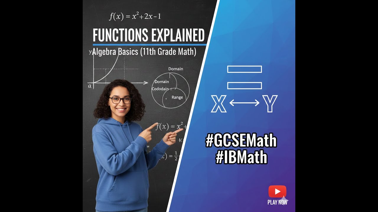 Математика IB: Что такое функции? Объяснение: Основы алгебры (математика 11-го класса) 
