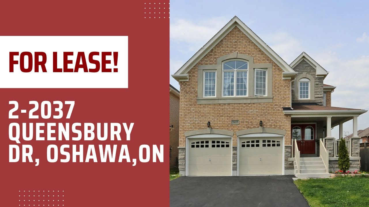 22037 Queensbury Drive, Oshawa, Ontario YouTube