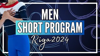 Junior Men Short Program Riga 2024