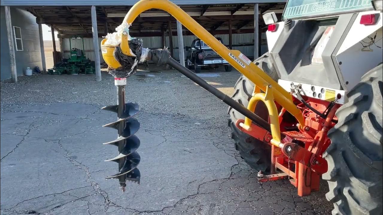 Danuser 3 Point Post Hole Digger YouTube