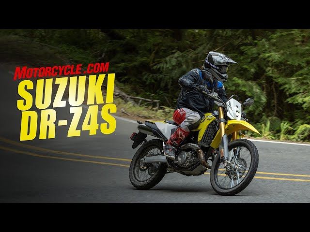 2025 Suzuki DR-Z4S Review — First Ride - YouTube