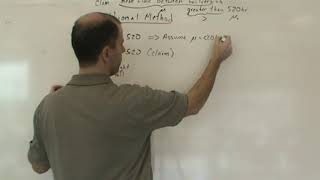 StatLecture Ch. 9 - Traditional Method for Hypothesis Testing