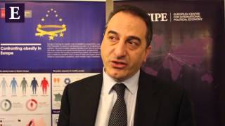 Francesco Rubino at ECIPE Seminar: Tackling Obesity in Europe - How to Fight an Emerging Crisis?