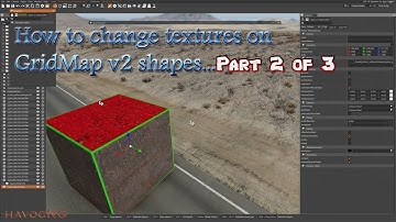 How To change the textures on shapes on GridMap v2 shapes...