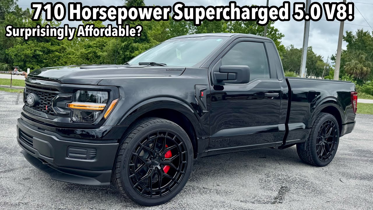2025 F-150 Black Widow SR (710HP SC 5.0): TEST DRIVE+FULL REVIEW