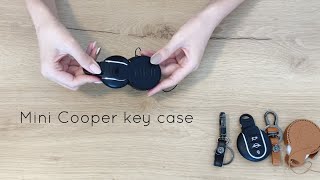 【MINI Cooper 】ミニクーパー用のキーケースが届きました♪ MINI Cooper key case. F56