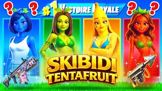 SKIN Skibidi Tentafruit ALÉATOIRE CHALLENGE !