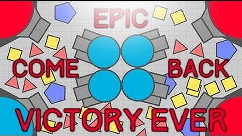 INSANE TEAMODE TURNAROUND!!|| DIEP.IO SKILLZ||
