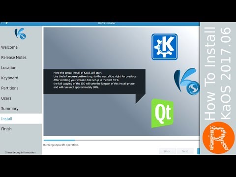 How To Install KaOS 2017.06
