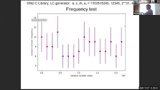 Famous computational physics lecture 13 - random #s for probability distributions, numerical integrations Profile