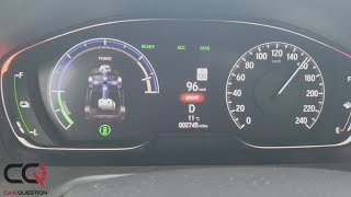 Honda Accord Hybrid Acceleration Test 0 60 Mph Times 0 100 Km H Youtube