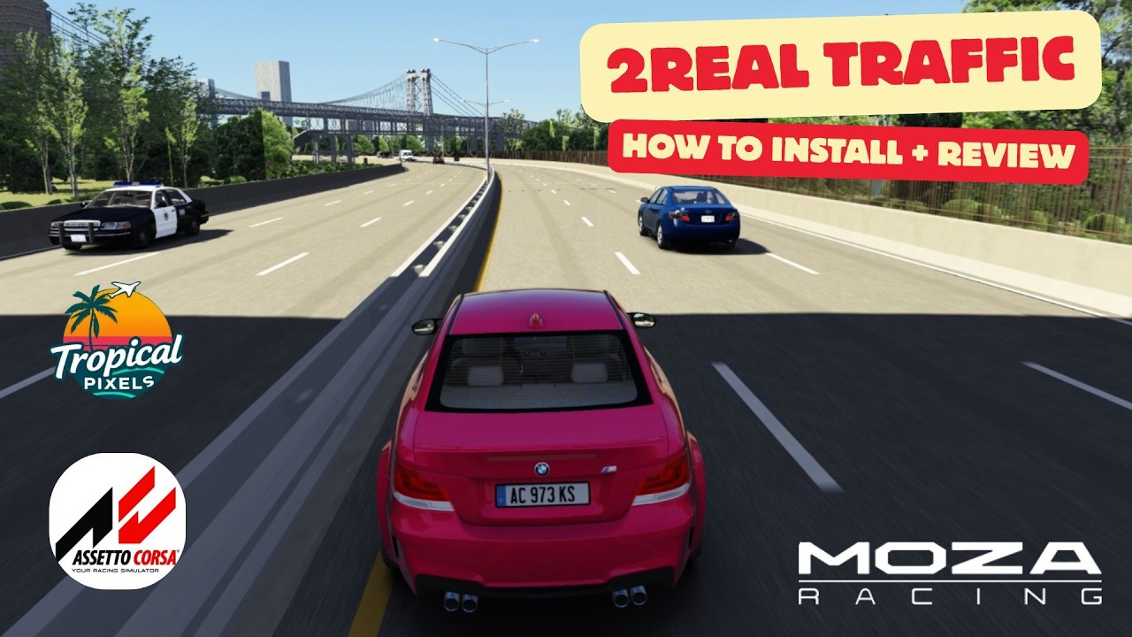 How To Get Real Traffic In Assetto Corsa. 2Real Traffic Mod v1.7 ...