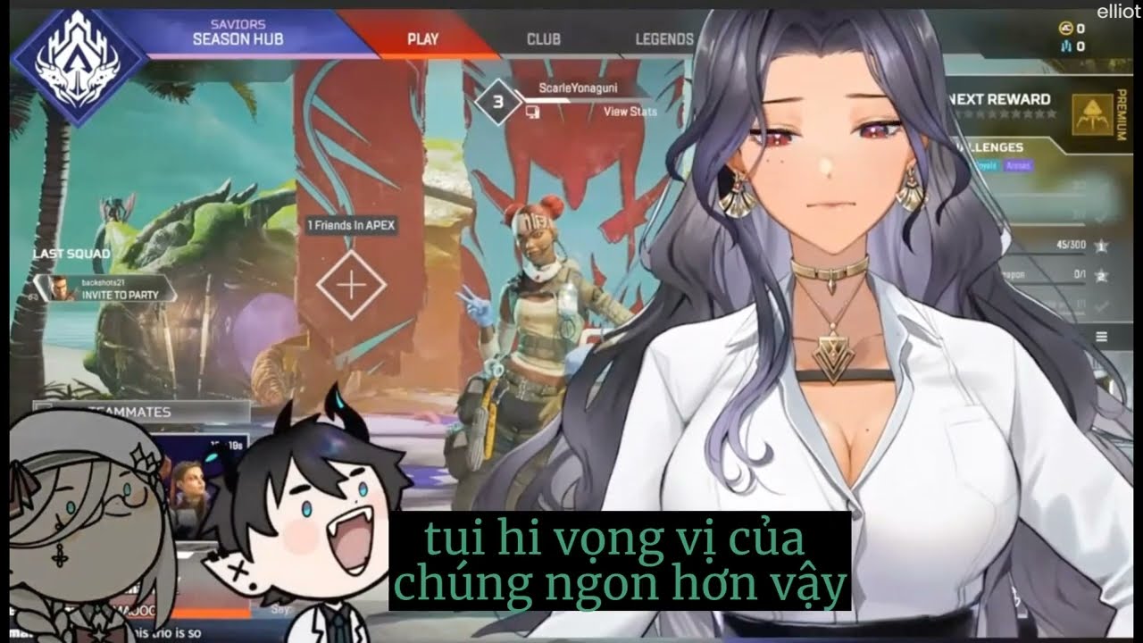 Scarle và sừng của Ren(+ Aia bị mẹ bắt quả tang khi đang simp)