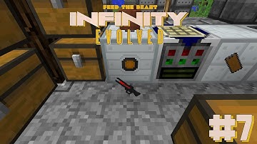 FTB: Infinity Evolved #8| Mining Laser and MFE! - Modded Minecraft