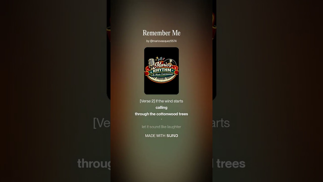 Remember Me - YouTube