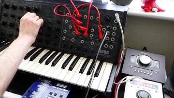 Korg MS20 & Eventide H9 (Crystals)