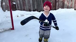 Tips N Tricks James Learns To Puck Handle