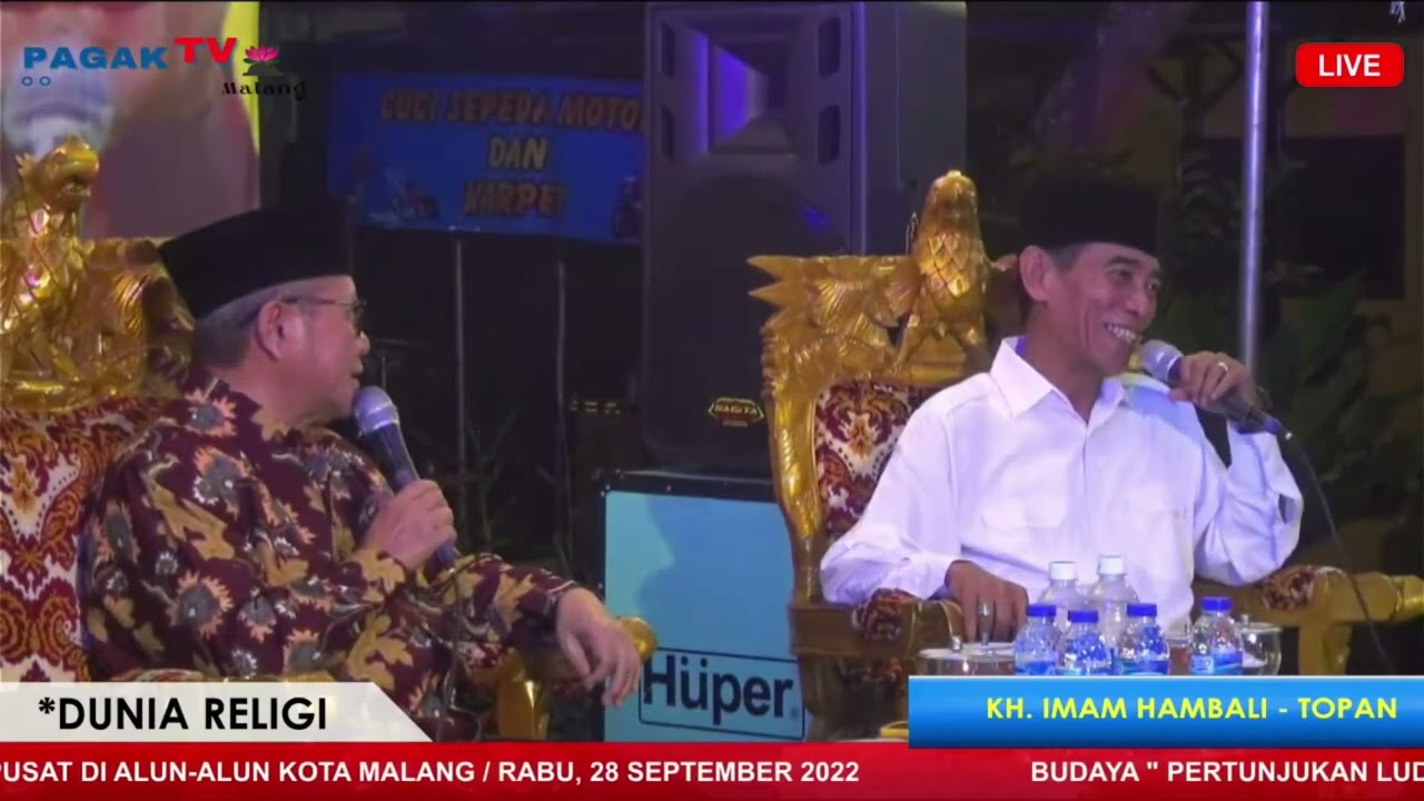 *PAGAK TV*PENGAJIAN KH.IMAM HAMBALI -  ABAH TOPAN PERINGATAN MAULID NABI DESA AMPELDENTO KARANGPLOSO