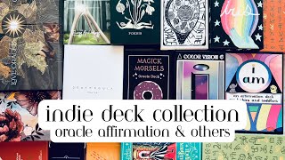 Indie Deck Collection: Oracle Decks, Affirmation Decks & Other Divination Decks