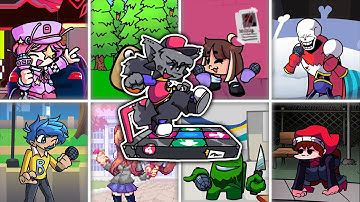 Scratch Post But Every Turn a Different Characters Sing It🎤(Scratch Post FNF BETADCIU)