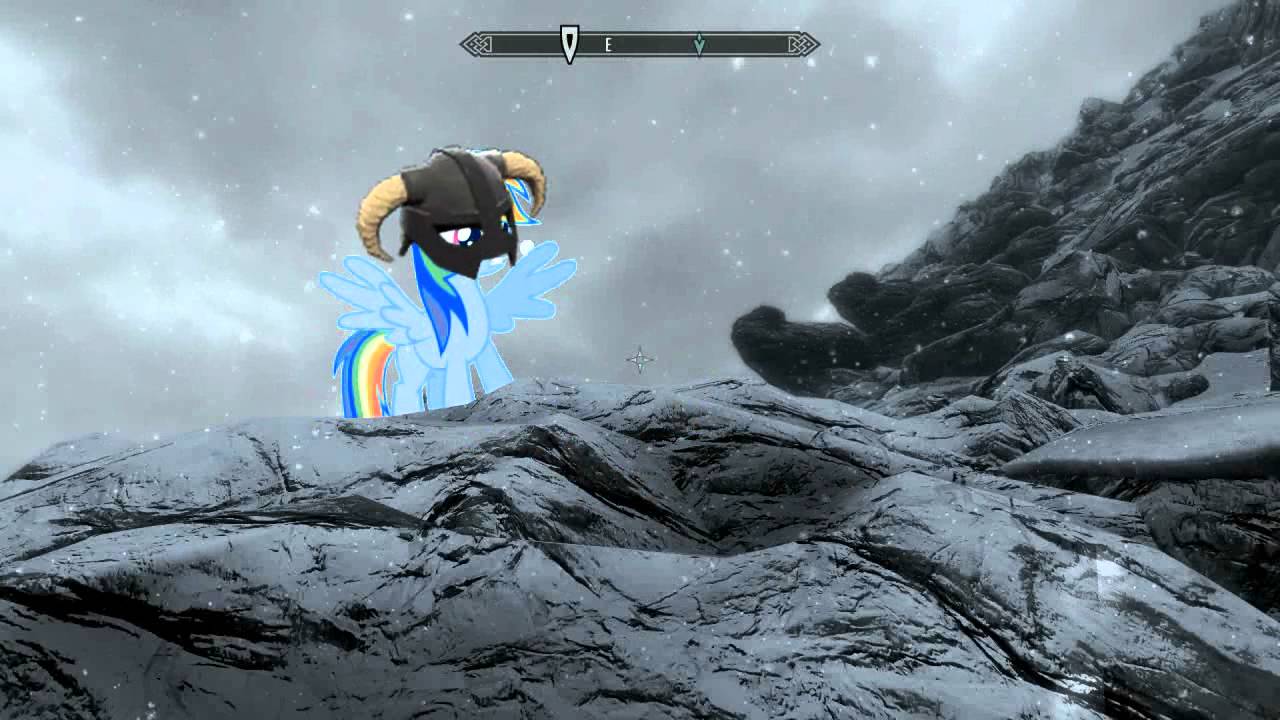 The Legend of Dovahkiin Dash - Rainbow Dash tells the CMC her story when she was a ponyborn in Skyrim.