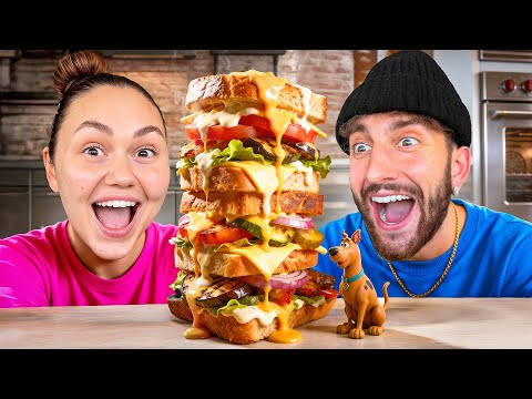 WE TRIED VIRAL CARTOON MEALS!!