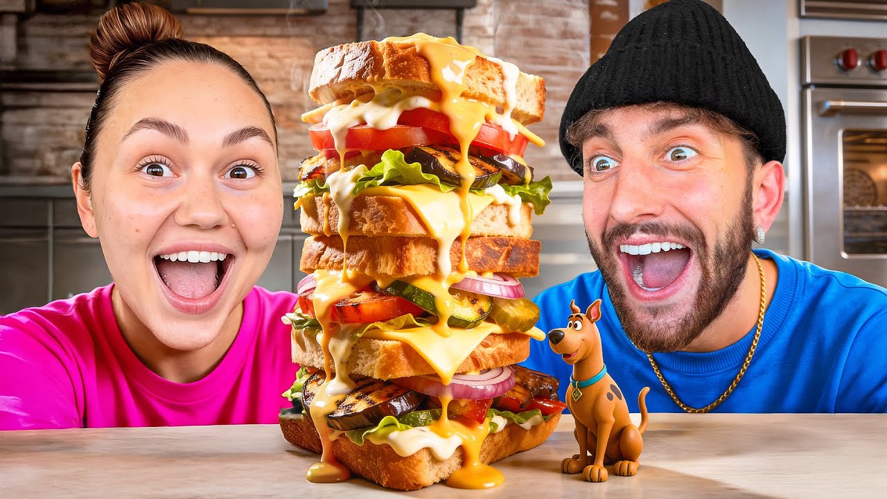 WE TRIED VIRAL CARTOON MEALS!!