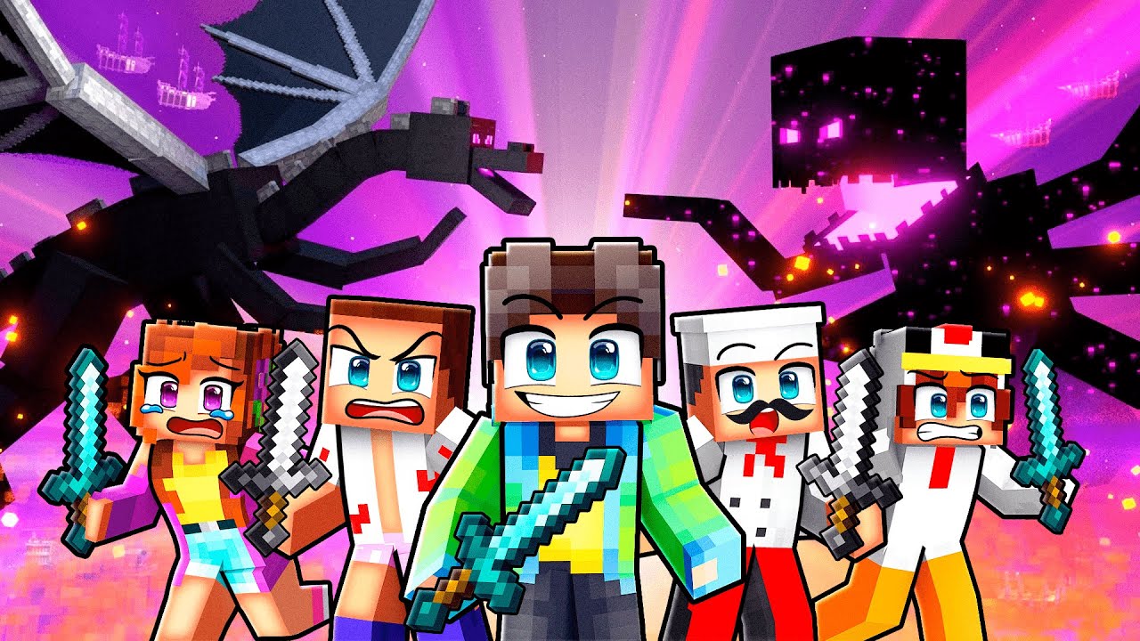 On affronte le BOSS SECRET de L'END sur Minecraft ! (GEMI SMP ep.8)