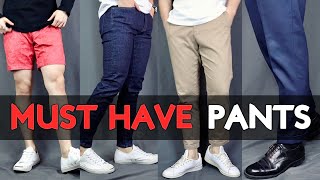6 Pants EVERY Man Needs | Ultimate Pants Guide