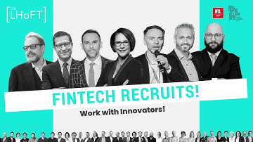 Welcome to Fintech Recruits! - Work with Innovators : FULL Web-stream