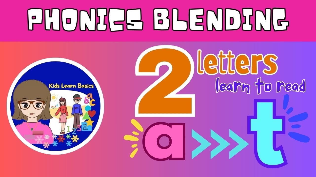 Two Letter Words |Phonics for Kids |Phonics Lessons| Preschool Learning
