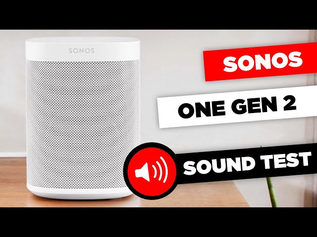Hæderlig Overflødig Forskelle Sonos One Gen 2 Sound Test | Unboxing - YouTube