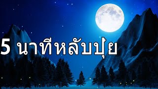 5นาทีหลับปุ๋ย😴เพลงผ่อนคลาย ก่อนนอน, ดนตรีกล่อมนอน 🎵 เพลงผ่อนคลายเครียด, เพลงผ่อนคลาย นอนหลับ