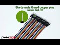 40-120Pcs 10cm 20cm 30cm Dupont Cable Line Jumper Wire Kit Male