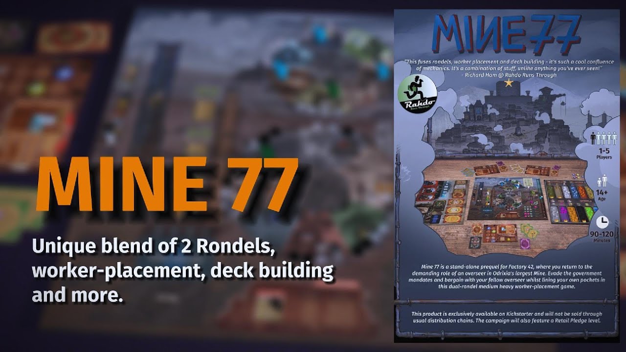 Cinematic Game Trailer For Board-Game Kickstarter