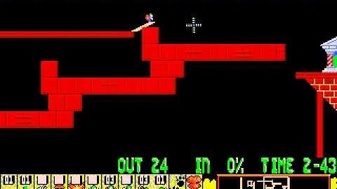 Oh No! More Lemmings - Havoc Level 8