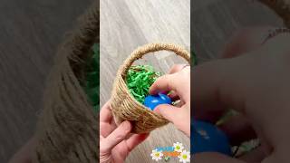 Celebrity DIY Mini Twine Easter Basket | Smart Start with Miss Daisy Wealth
