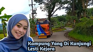 Perjalanan Menuju Kampung Cikubang Kecamatan Taraju Tasikmalaya, Kampung Yang di kunjungi Lesti