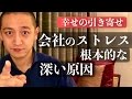 あなたが会社で感じているストレスには根本的な原因があるんです【引き寄せの法則 実践動画】