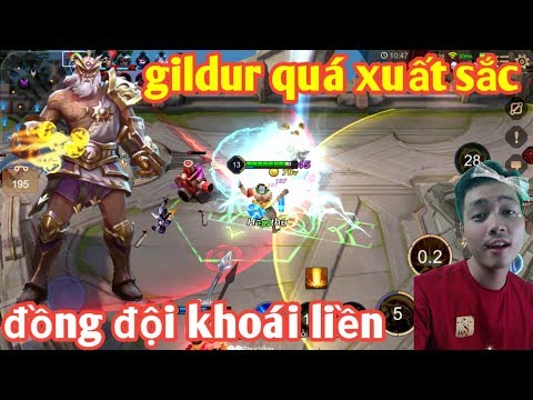 Liên Quân _ Đồng Đội Mời Lại Rối Rít Vì Anh Hảo Chơi Gildur Quá Hay | Xem Là Mê