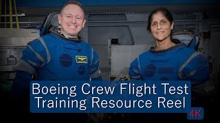 Boeing Crew Flight Test Training Resource Reel (4K)